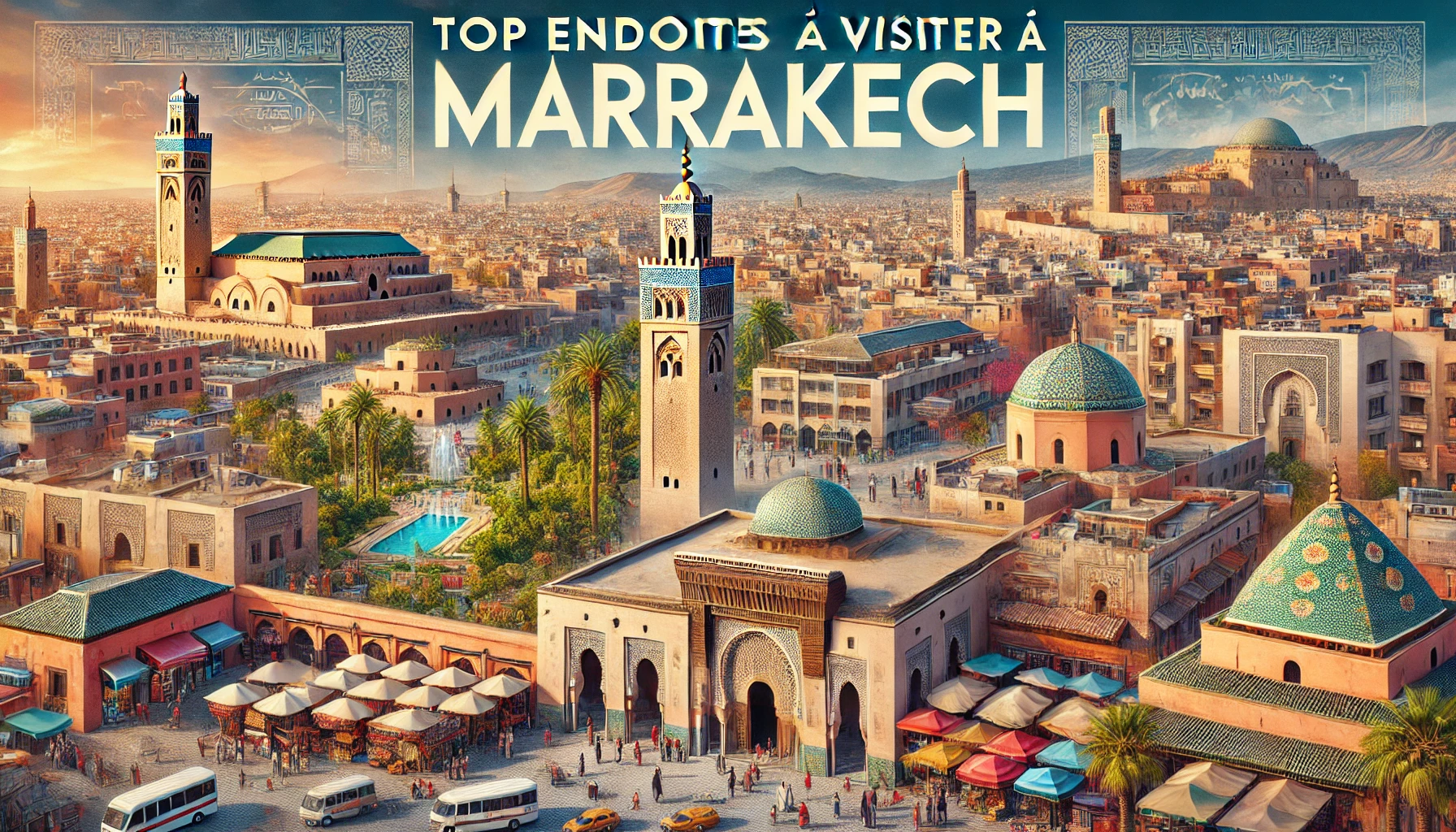 Top endroits a visité à Marrakech