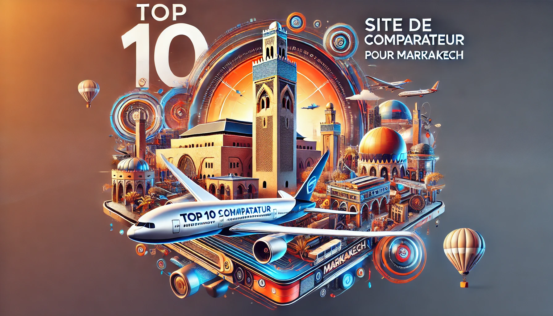 Top 10 site de comparateur de vol pour Marrakech